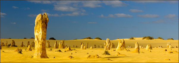 Pinnacles (versteinerte Wurzeln eines Waldes) im Nambung NP (Westaustralien)<br />Nikon D200 mit AF-S DX NIKKOR 17-55 mm 1:2,8G